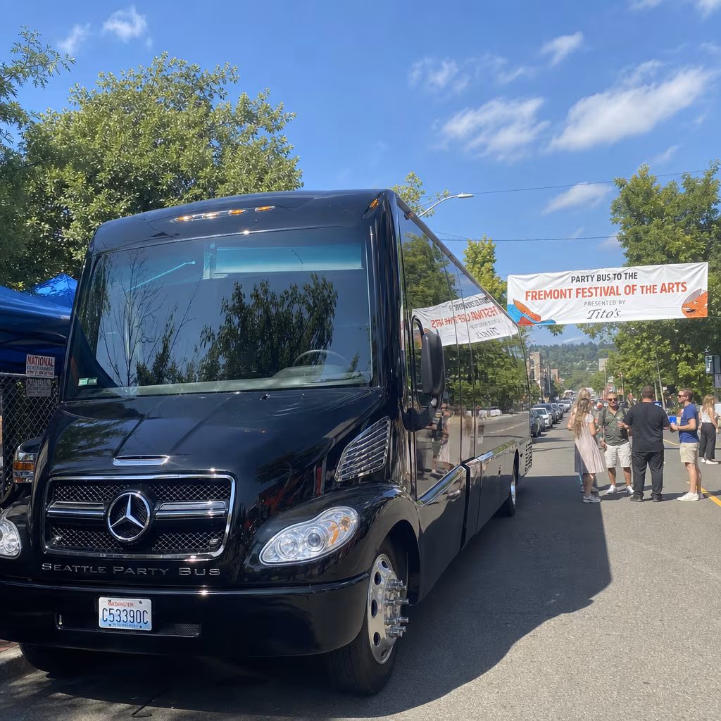 Rent a Bus to Fremont Festival of the Arts