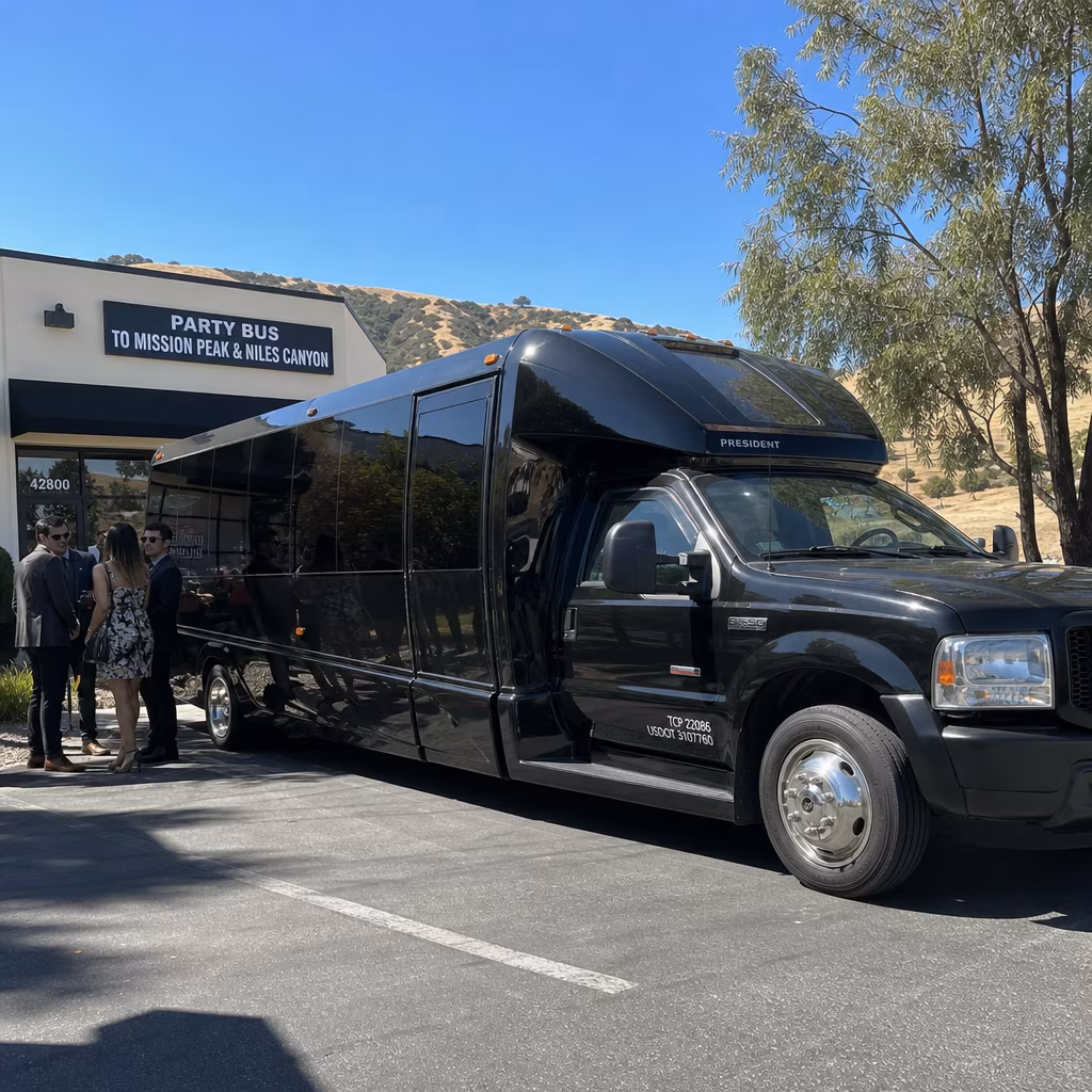 Rent a Bus to Mission Peak & Niles Canyon