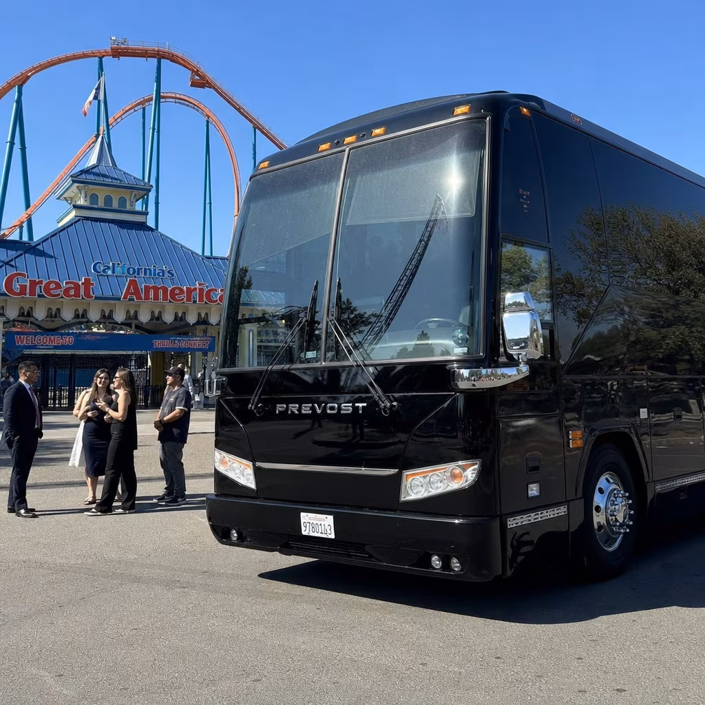 Rent a Bus to California's Great America
