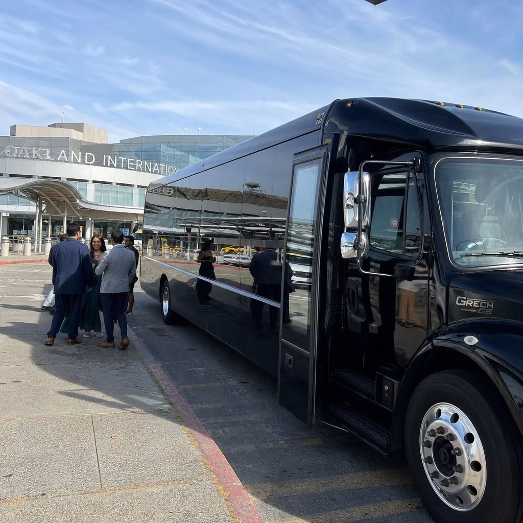 Rent a Bus to Oakland International Airport