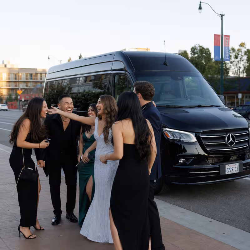Fremont Bachelor & Bachelorette Transportation fleet vehicle