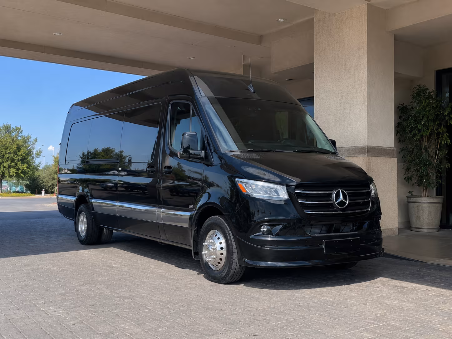 Fremont Airport Shuttle & Transportation party bus exterior