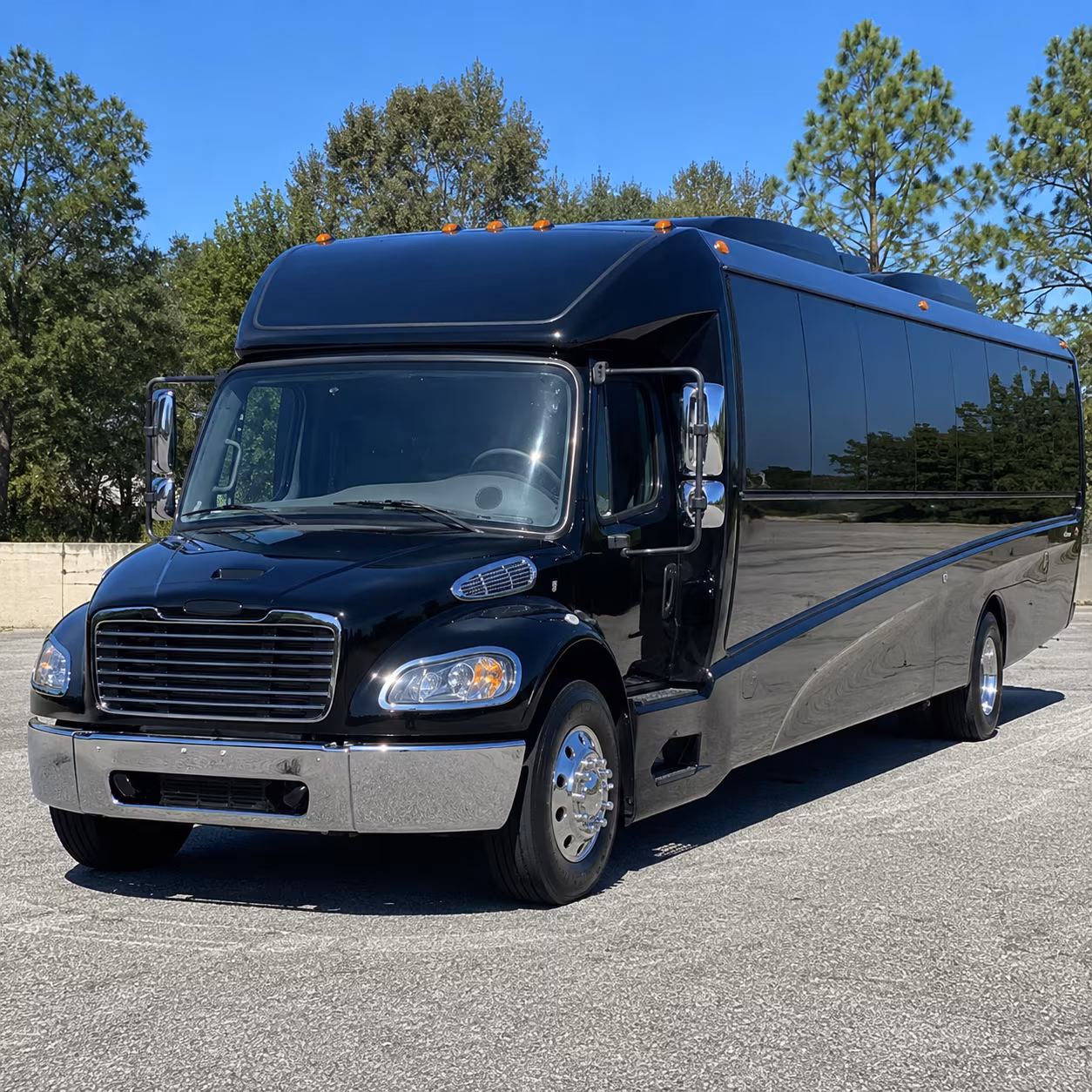 Fremont Airport Shuttle & Transportation party bus exterior