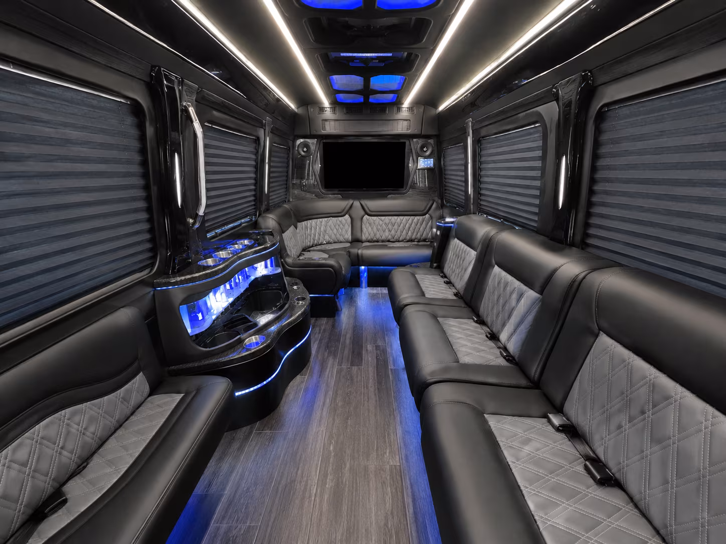 Fremont Airport Shuttle & Transportation party bus exterior