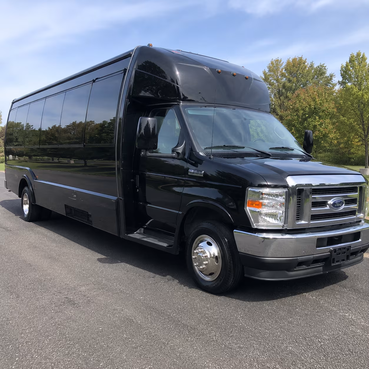 Fremont Birthday, Sweet 16, & Quinceañera Transportation party bus exterior