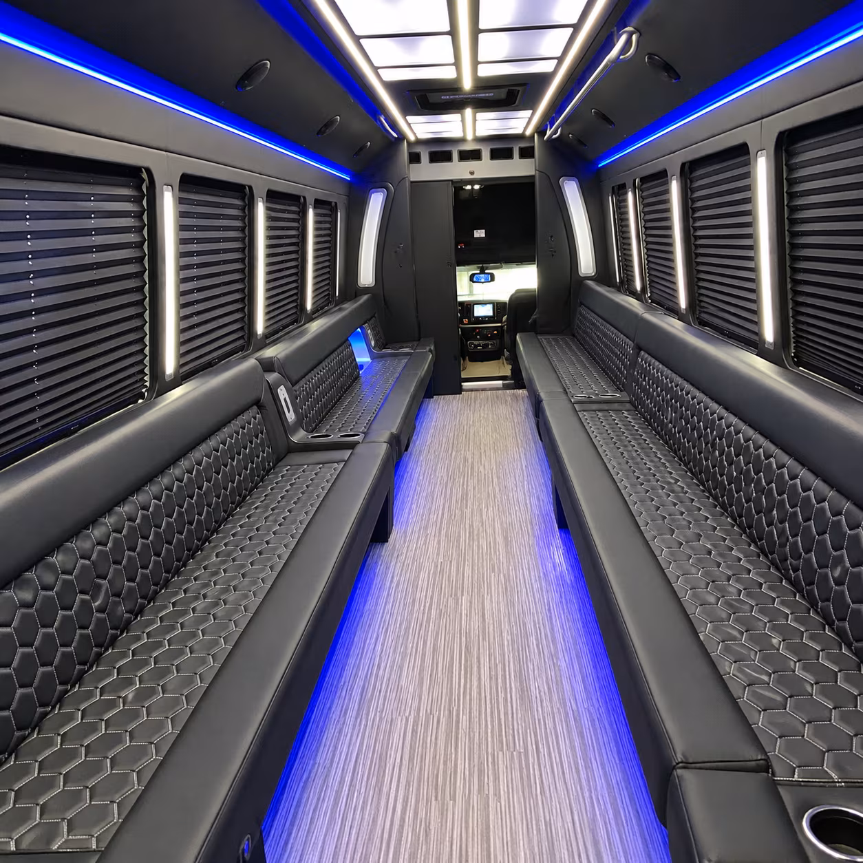 Fremont Birthday, Sweet 16, & Quinceañera Transportation party bus exterior