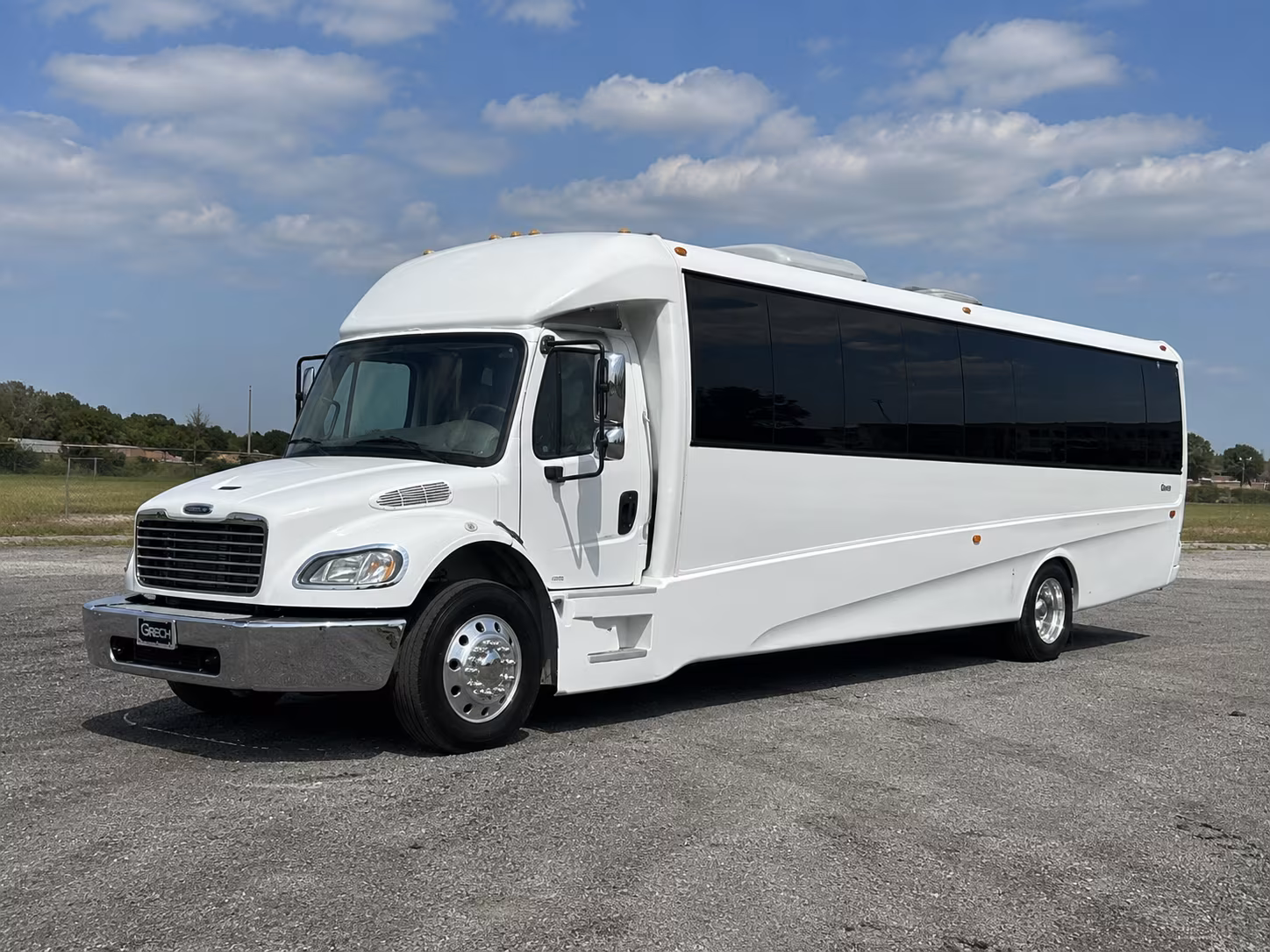 Fremont Concert & Music Festival Transportation party bus exterior