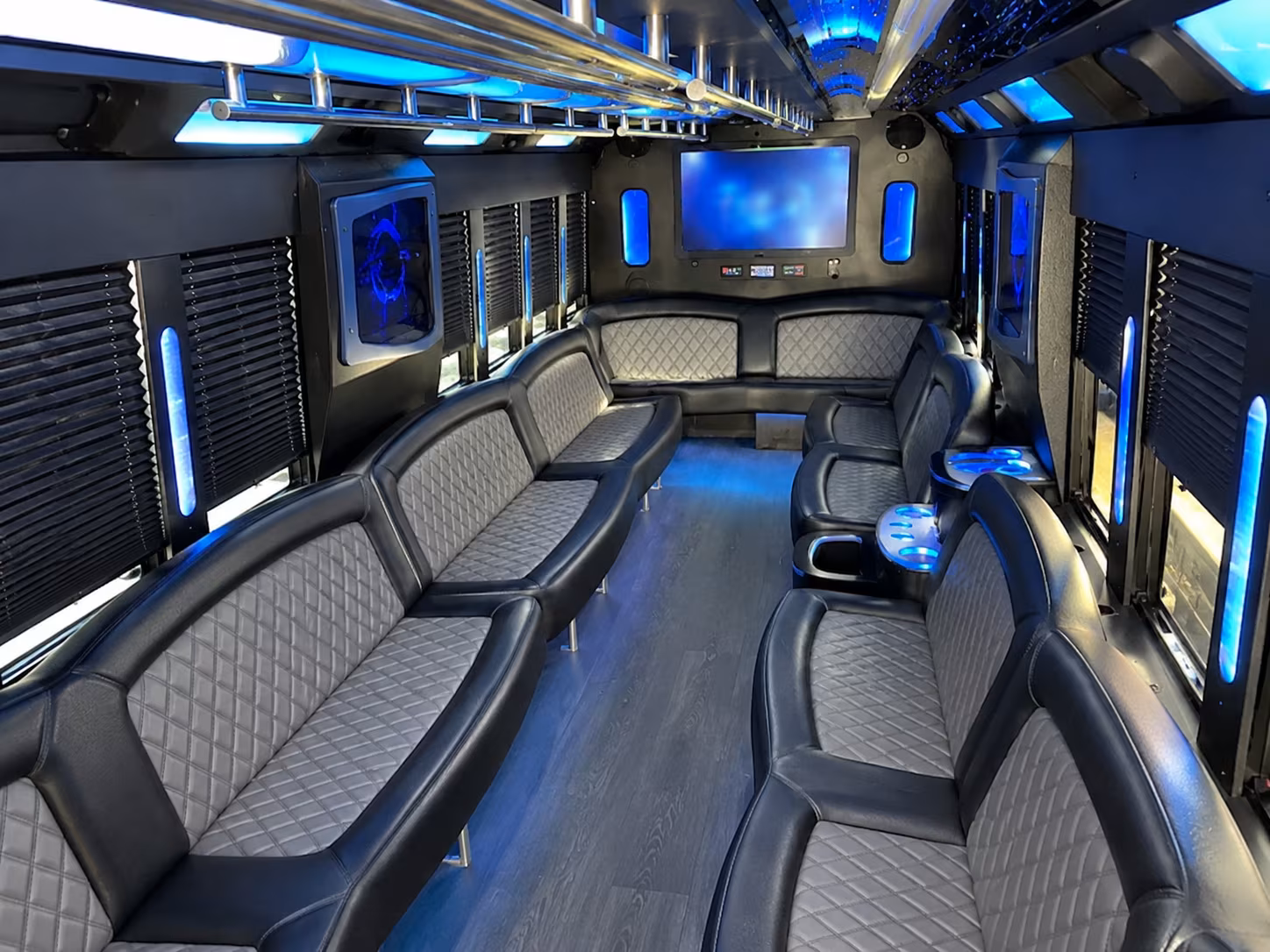 Fremont Concert & Music Festival Transportation party bus exterior