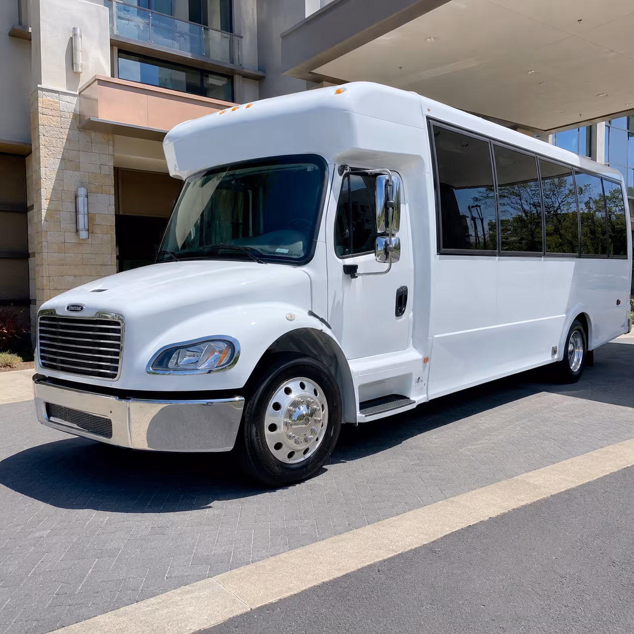 Fremont Corporate Transportation party bus exterior