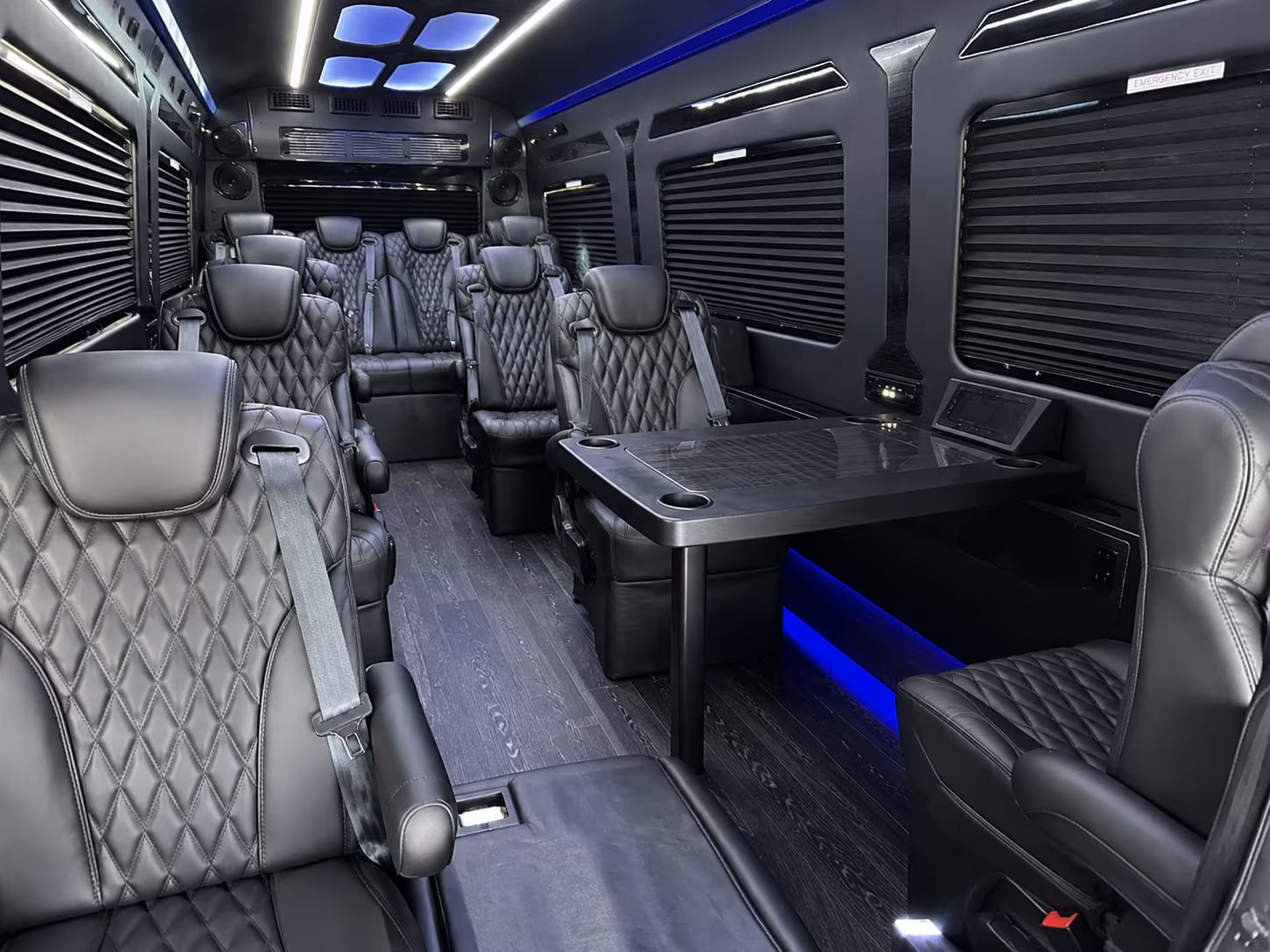 Fremont Corporate Transportation party bus exterior