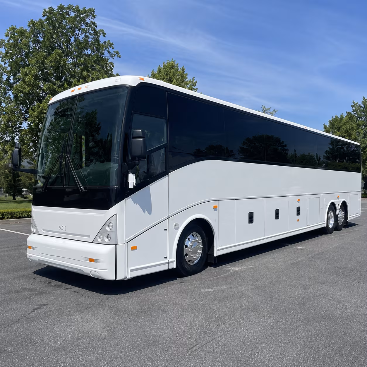 Fremont Corporate Transportation party bus exterior