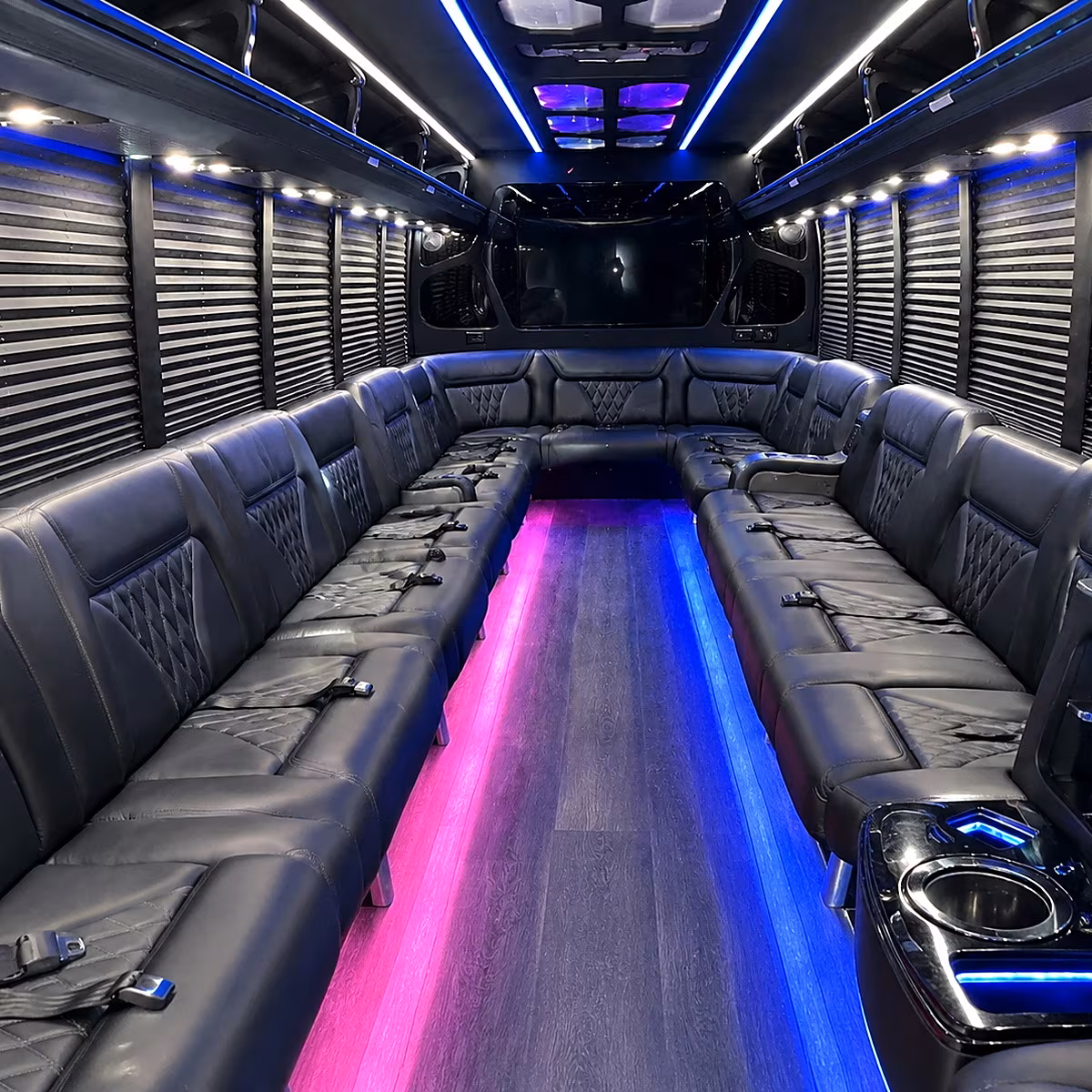 Fremont Prom & Homecoming Transportation onboard seating