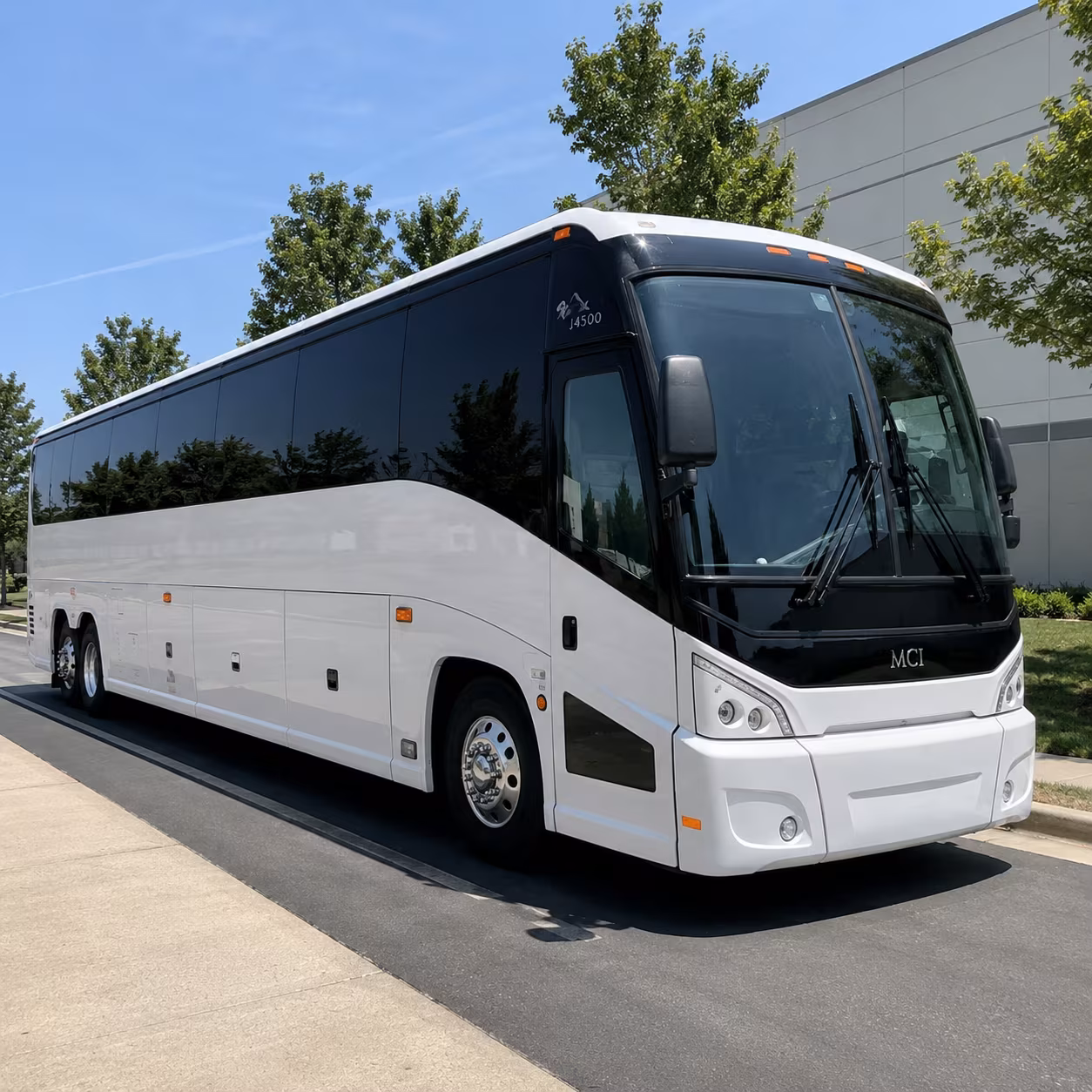Fremont School Event Transportation party bus exterior