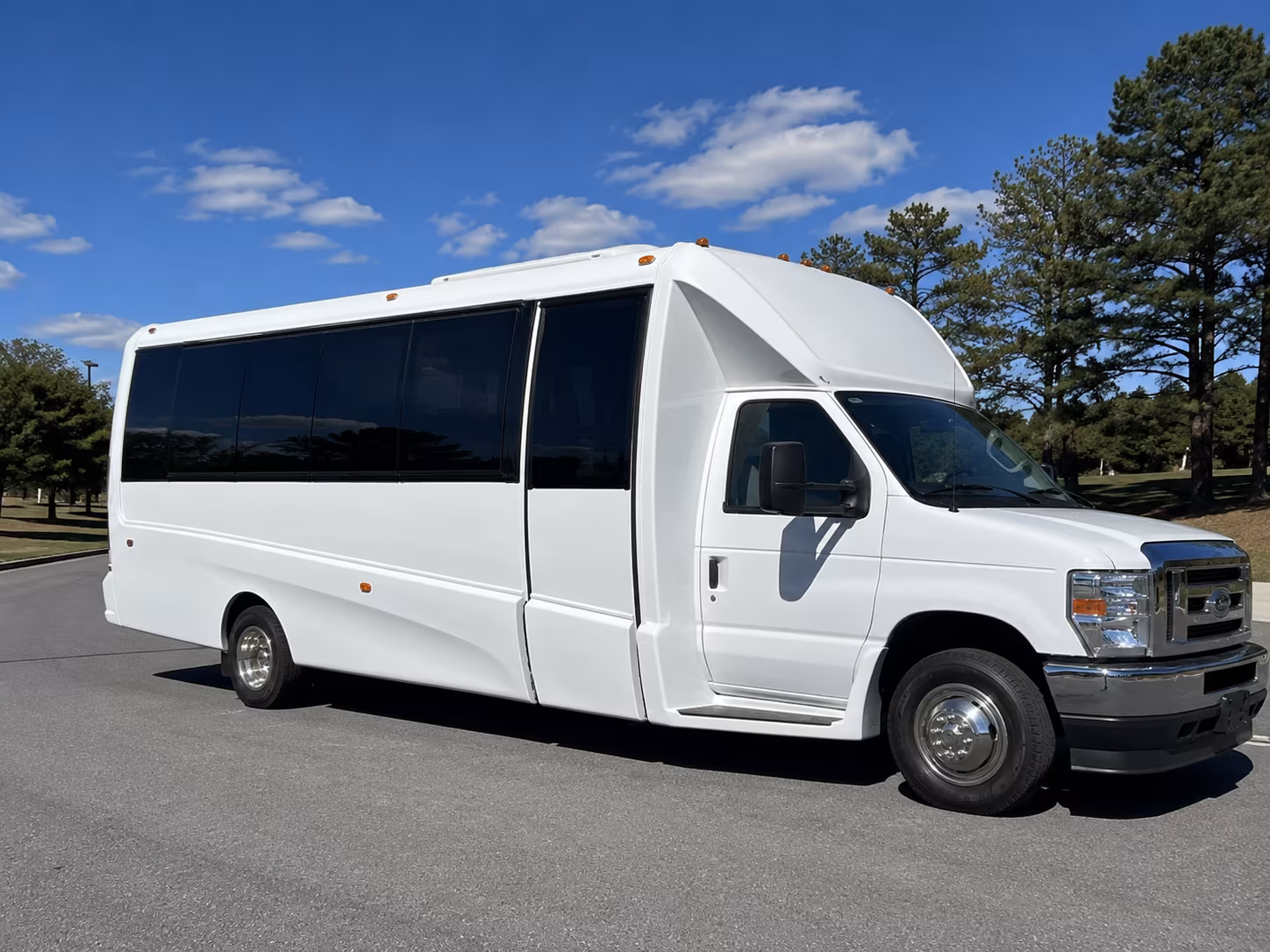 Fremont Sporting Event Transportation party bus exterior