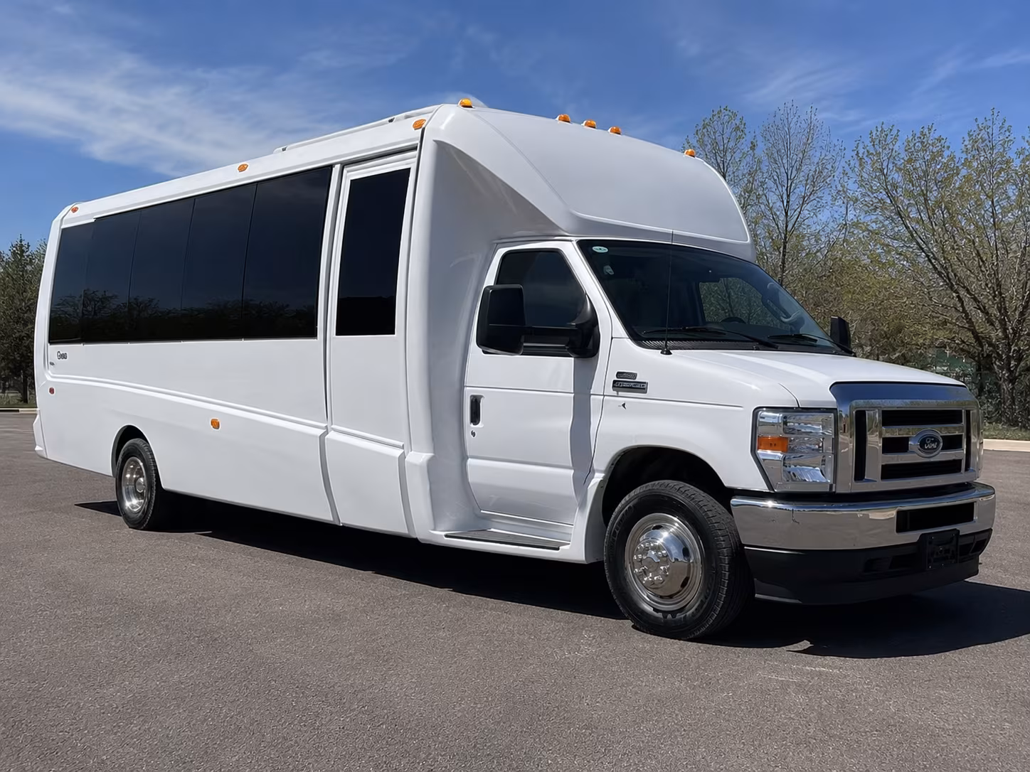 Fremont Sporting Event Transportation party bus exterior