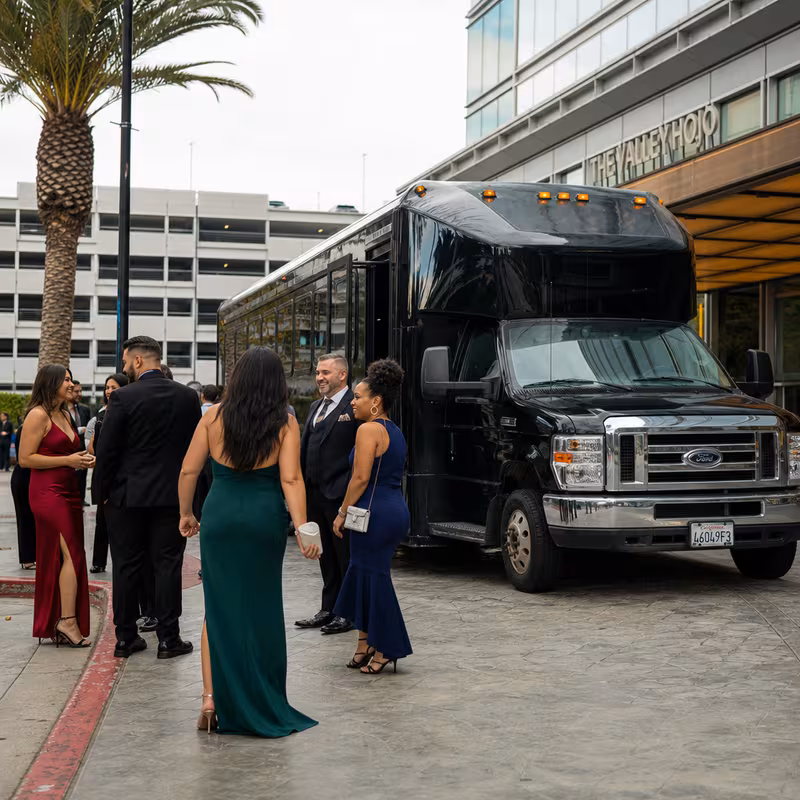 Private event transportation