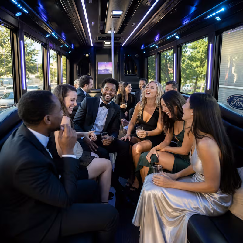 Fremont Prom & Homecoming Transportation fleet vehicle