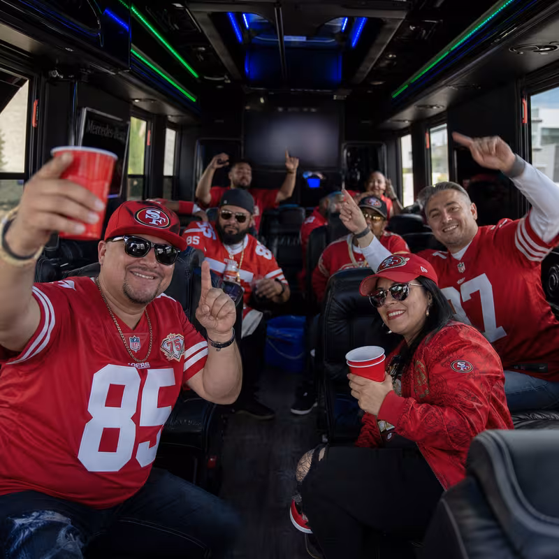 Fremont Sporting Event Transportation fleet vehicle