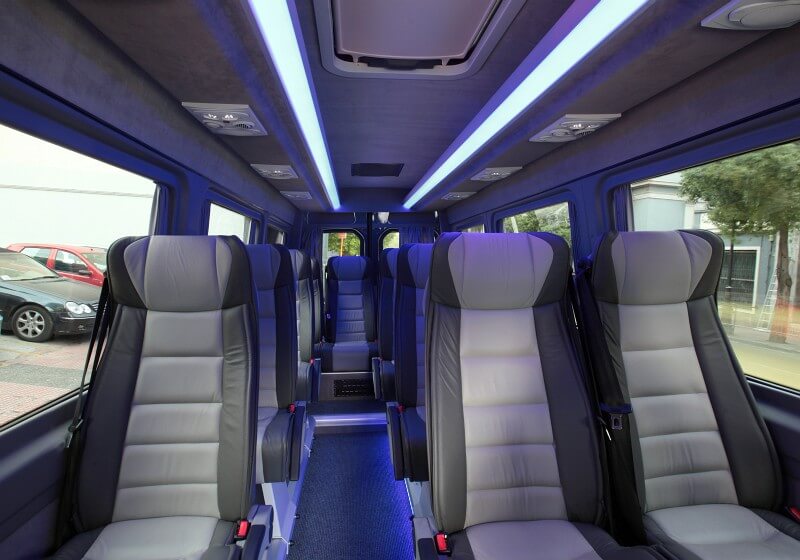 Escondido 18 Passenger Van/Minibus Interior