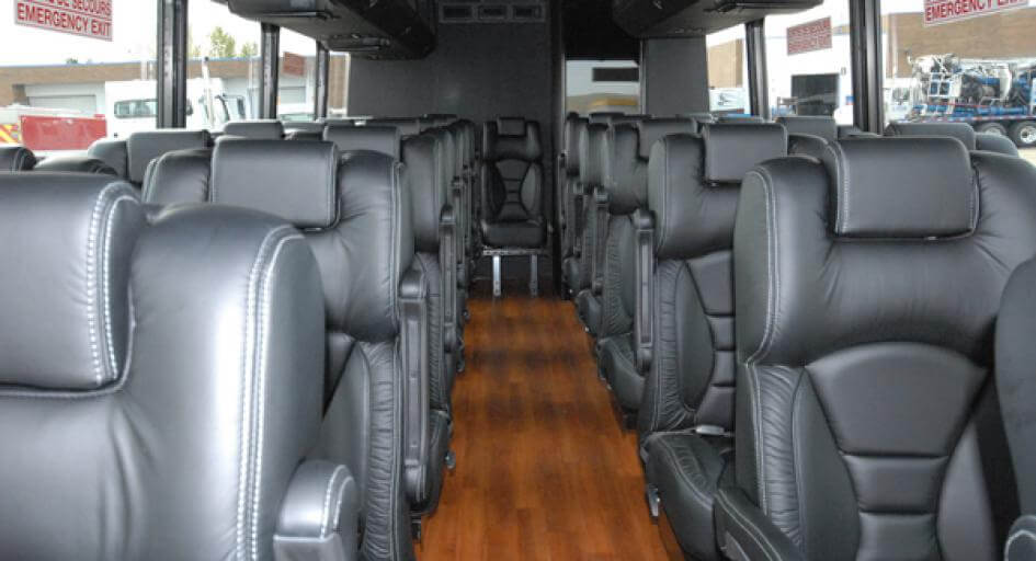Fremont 20 Passenger Minibus Interior