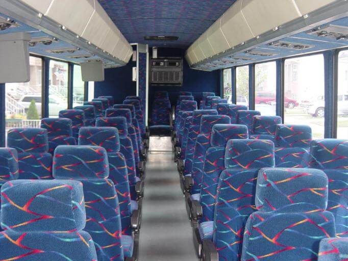 Fremont 35 Passenger Shuttle Bus Interior