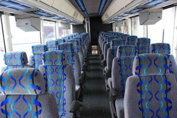 Fremont 40 Passenger Coach Bus Interior