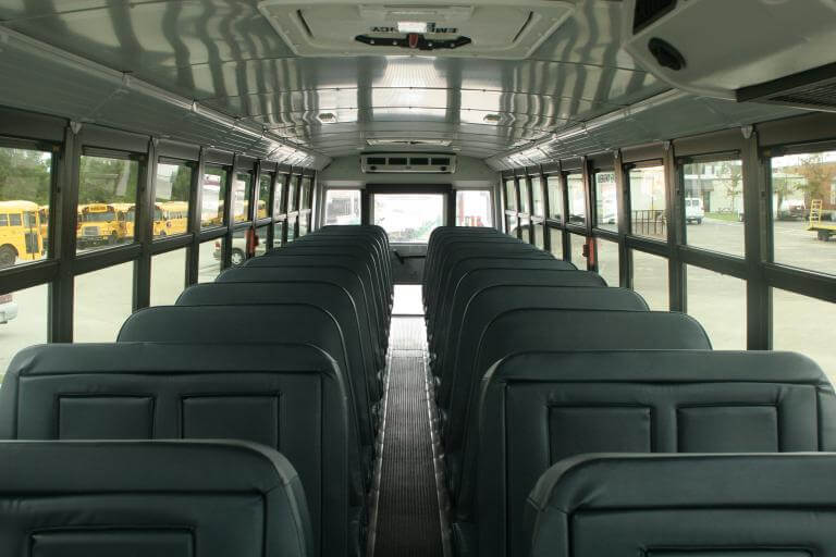 Fullerton 47 Passenger School Bus Interior