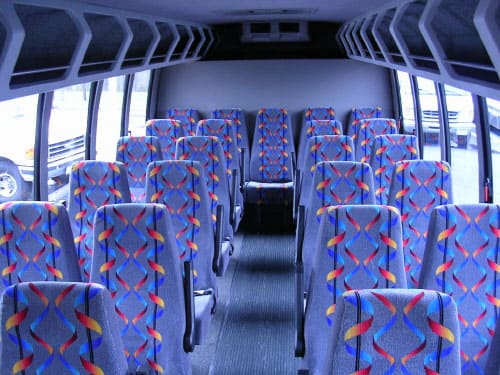 Fullerton 15-35 Passenger Minibuses Interior